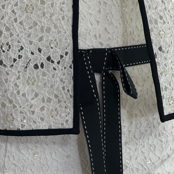 Bob Mackie Eyelet Dress with Bolero - Picture 7 of 15